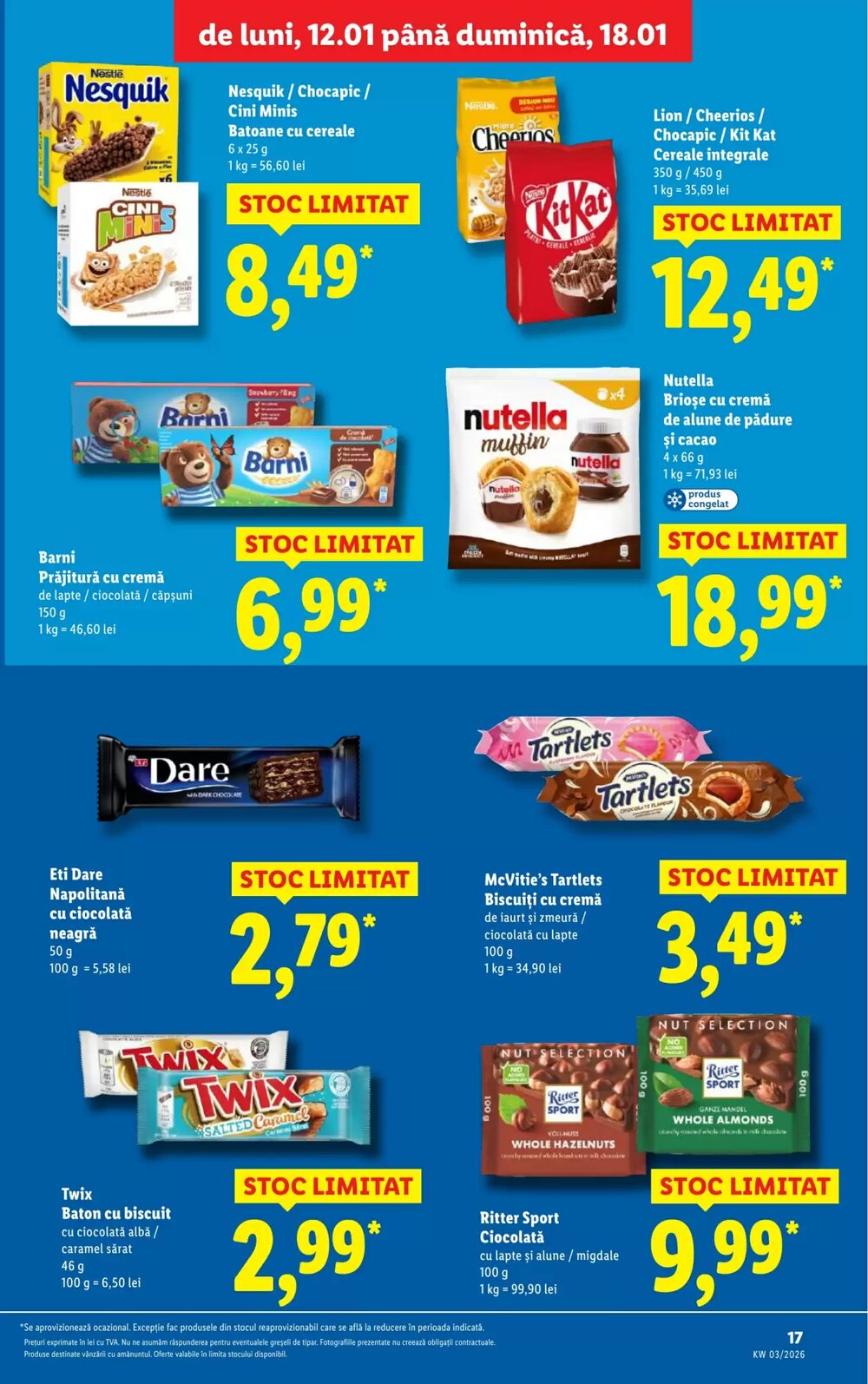 Catalogul cu oferte Lidl valabil de la 12.01.2026 - Pagina 17.