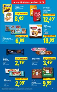 Catalogul cu oferte Lidl valabil de la 12.01.2026 - Pagina 17.