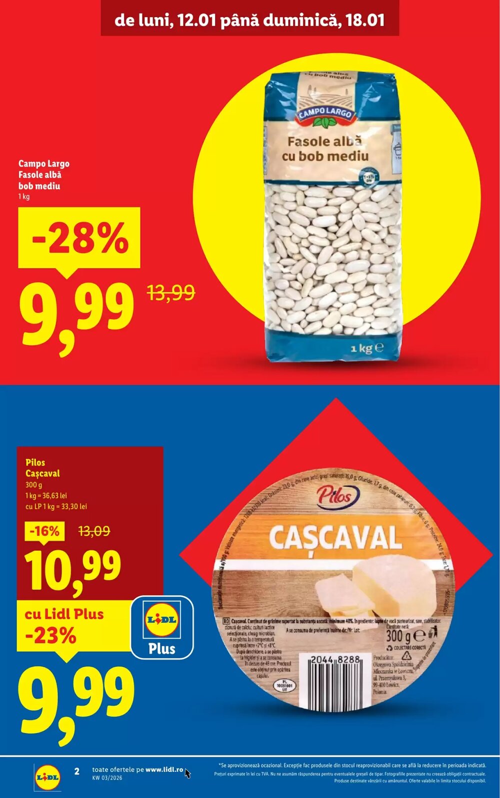 Catalogul cu oferte Lidl valabil de la 12.01.2026 - Pagina 2.
