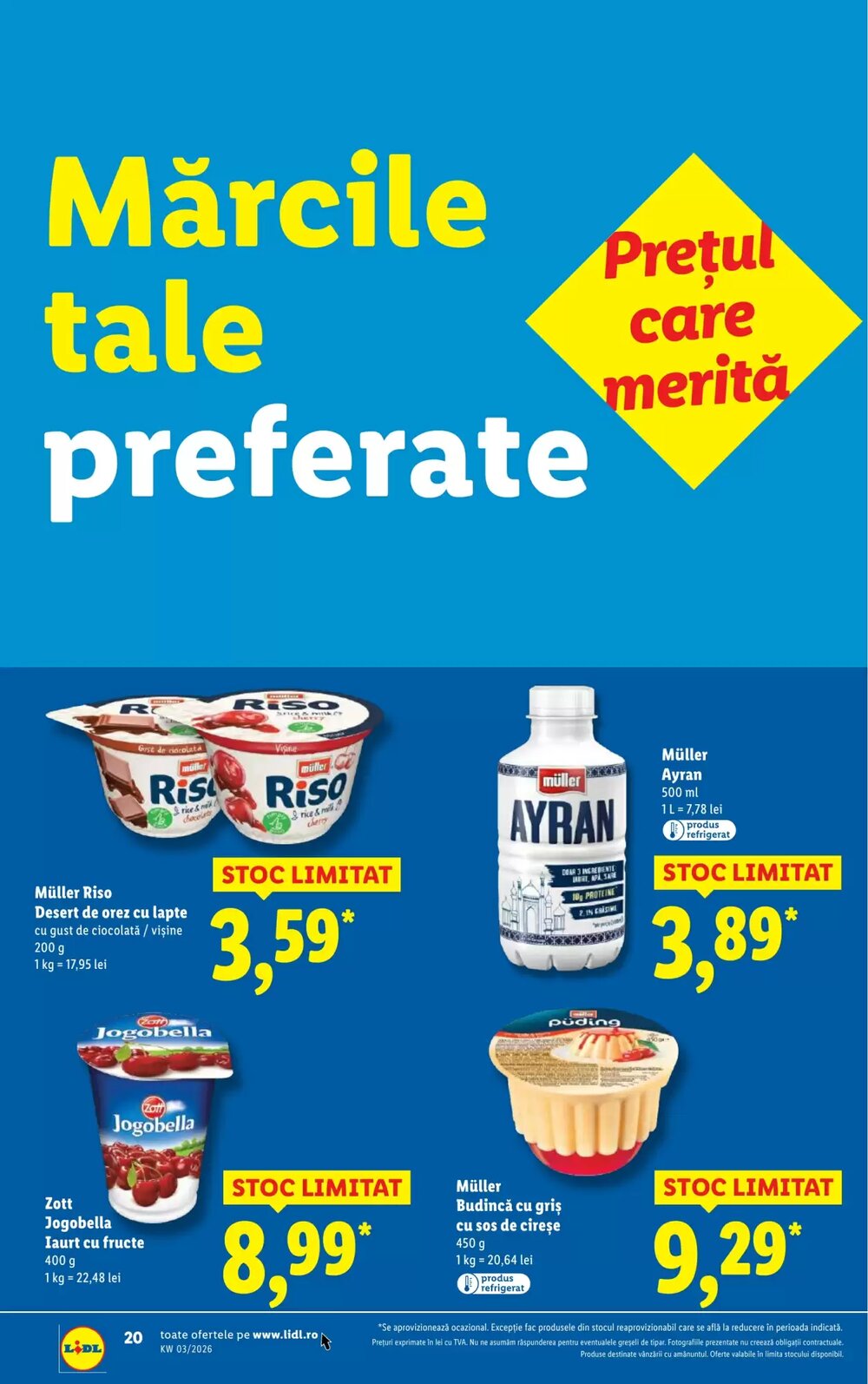 Catalogul cu oferte Lidl valabil de la 12.01.2026 - Pagina 20.