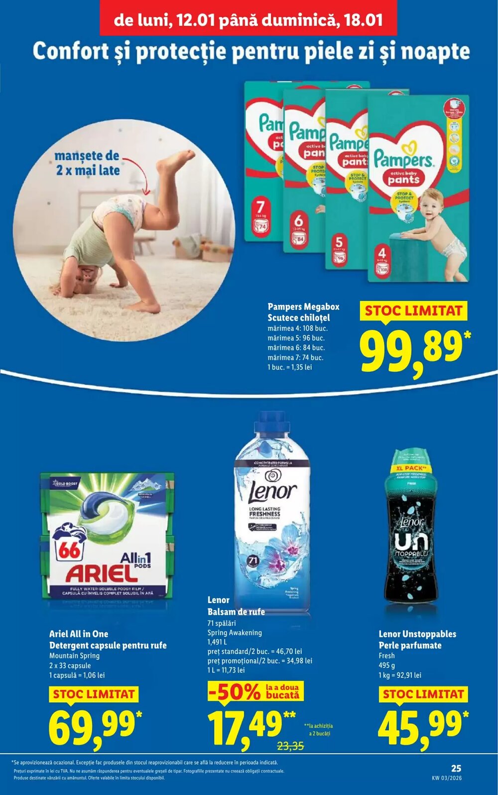 Catalogul cu oferte Lidl valabil de la 12.01.2026 - Pagina 25.