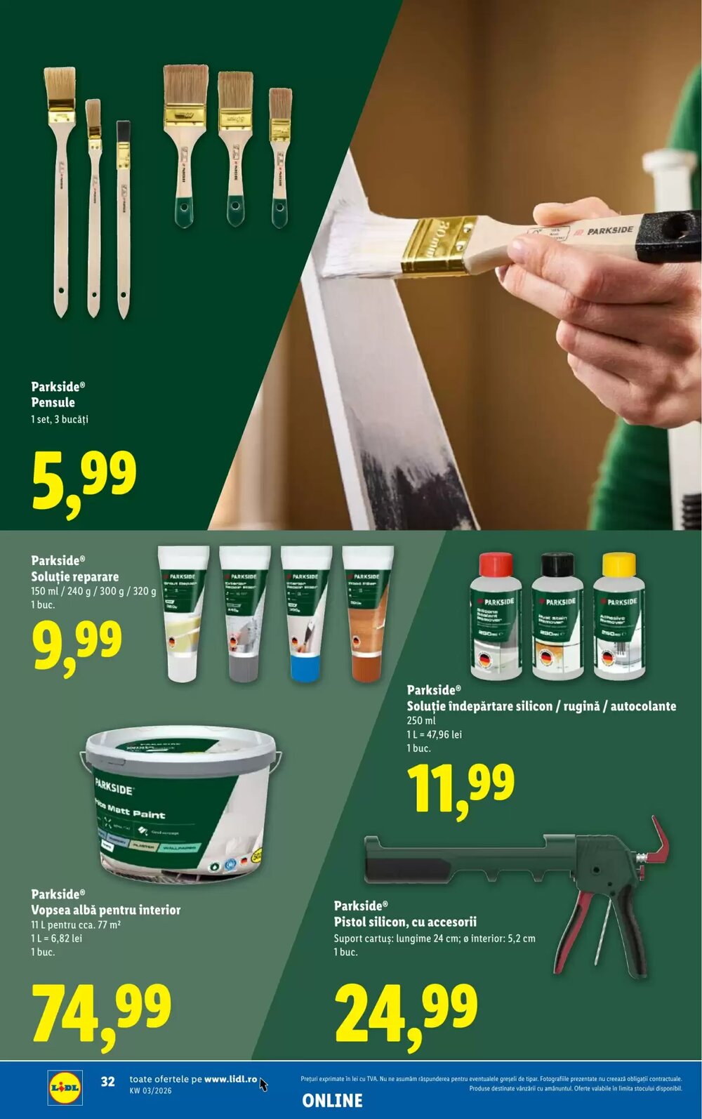 Catalogul cu oferte Lidl valabil de la 12.01.2026 - Pagina 32.