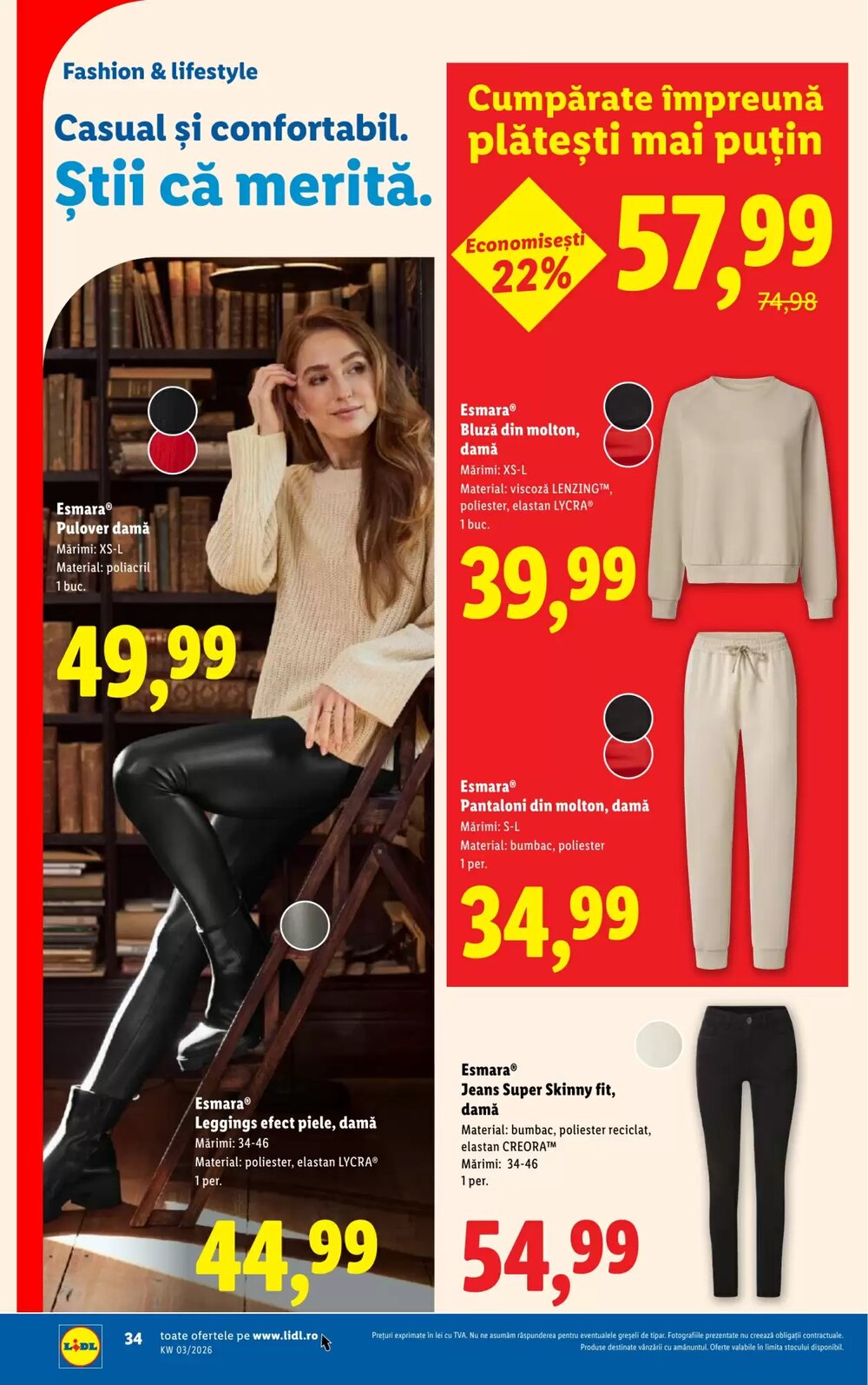 Catalogul cu oferte Lidl valabil de la 12.01.2026 - Pagina 34.