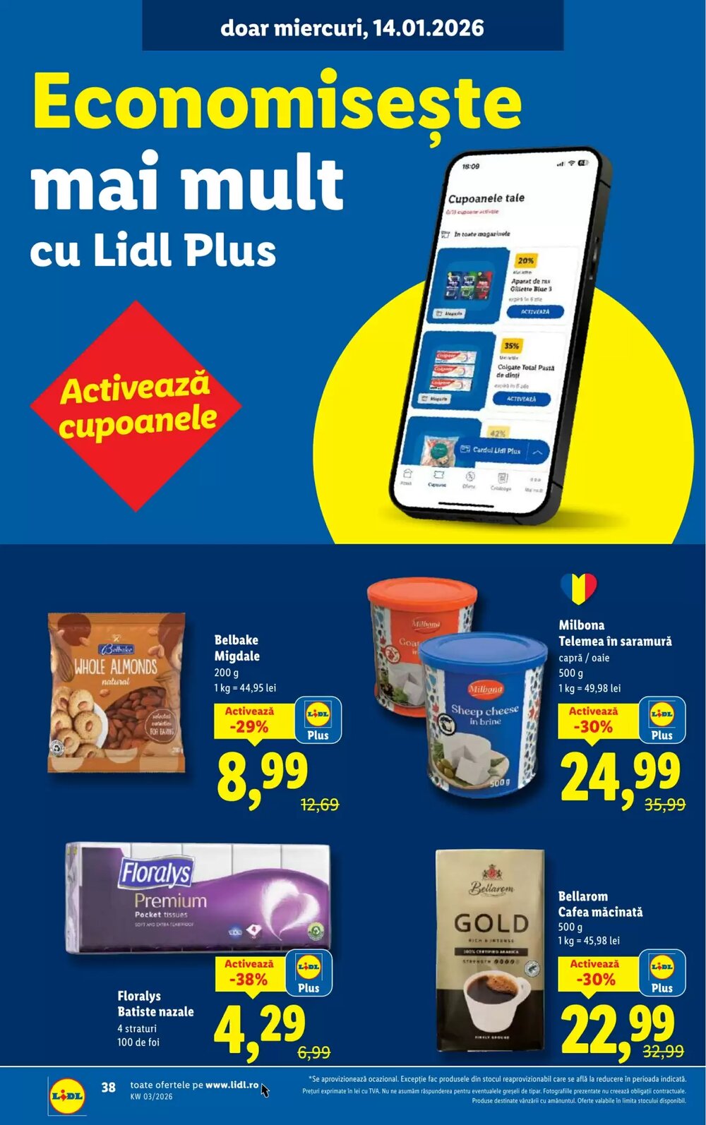 Catalogul cu oferte Lidl valabil de la 12.01.2026 - Pagina 38.
