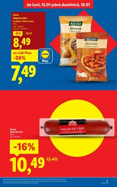 Catalogul cu oferte Lidl valabil de la 12.01.2026 - Pagina 3.