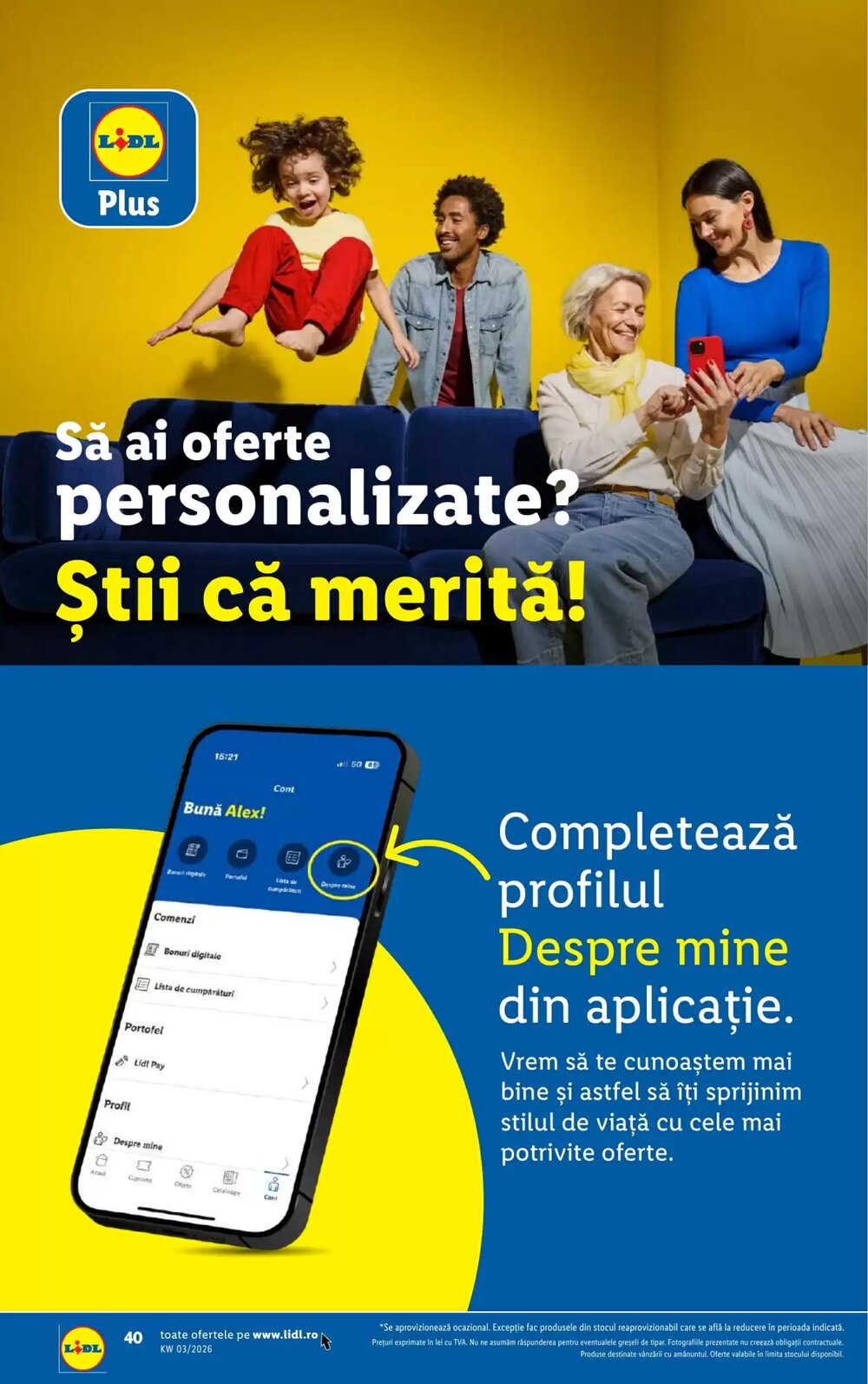 Catalogul cu oferte Lidl valabil de la 12.01.2026 - Pagina 40.