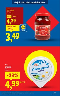 Catalogul cu oferte Lidl valabil de la 12.01.2026 - Pagina 45.