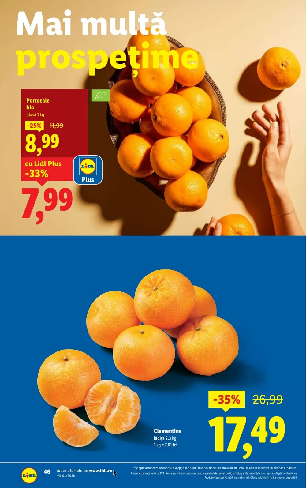 Catalogul cu oferte Lidl valabil de la 12.01.2026 - Pagina 46.