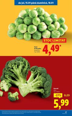 Catalogul cu oferte Lidl valabil de la 12.01.2026 - Pagina 47.
