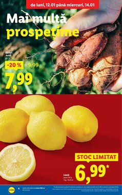 Catalogul cu oferte Lidl valabil de la 12.01.2026 - Pagina 4.