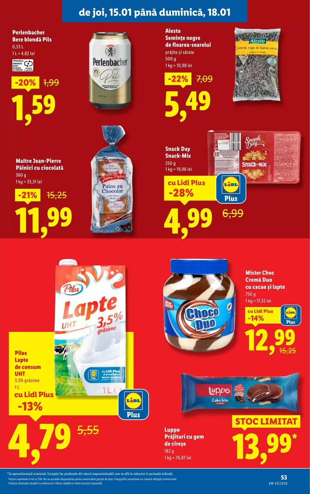 Catalogul cu oferte Lidl valabil de la 12.01.2026 - Pagina 53.