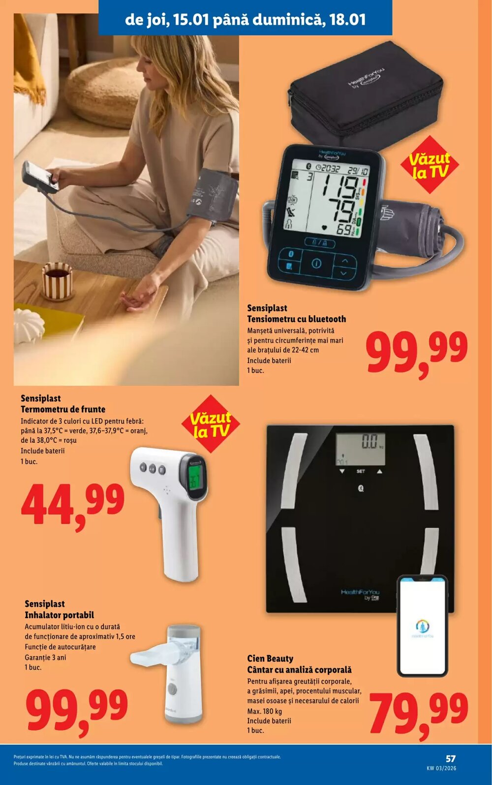 Catalogul cu oferte Lidl valabil de la 12.01.2026 - Pagina 57.