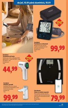 Catalogul cu oferte Lidl valabil de la 12.01.2026 - Pagina 57.