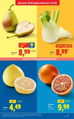 Catalogul cu oferte Lidl valabil de la 12.01.2026 - Pagina 5.