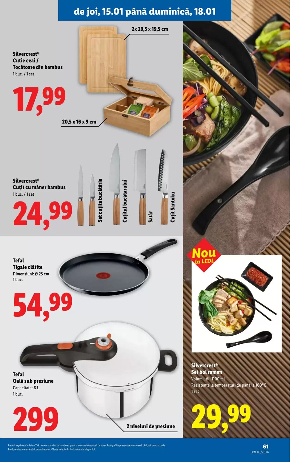 Catalogul cu oferte Lidl valabil de la 12.01.2026 - Pagina 61.