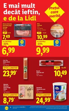 Catalogul cu oferte Lidl valabil de la 12.01.2026 - Pagina 8.
