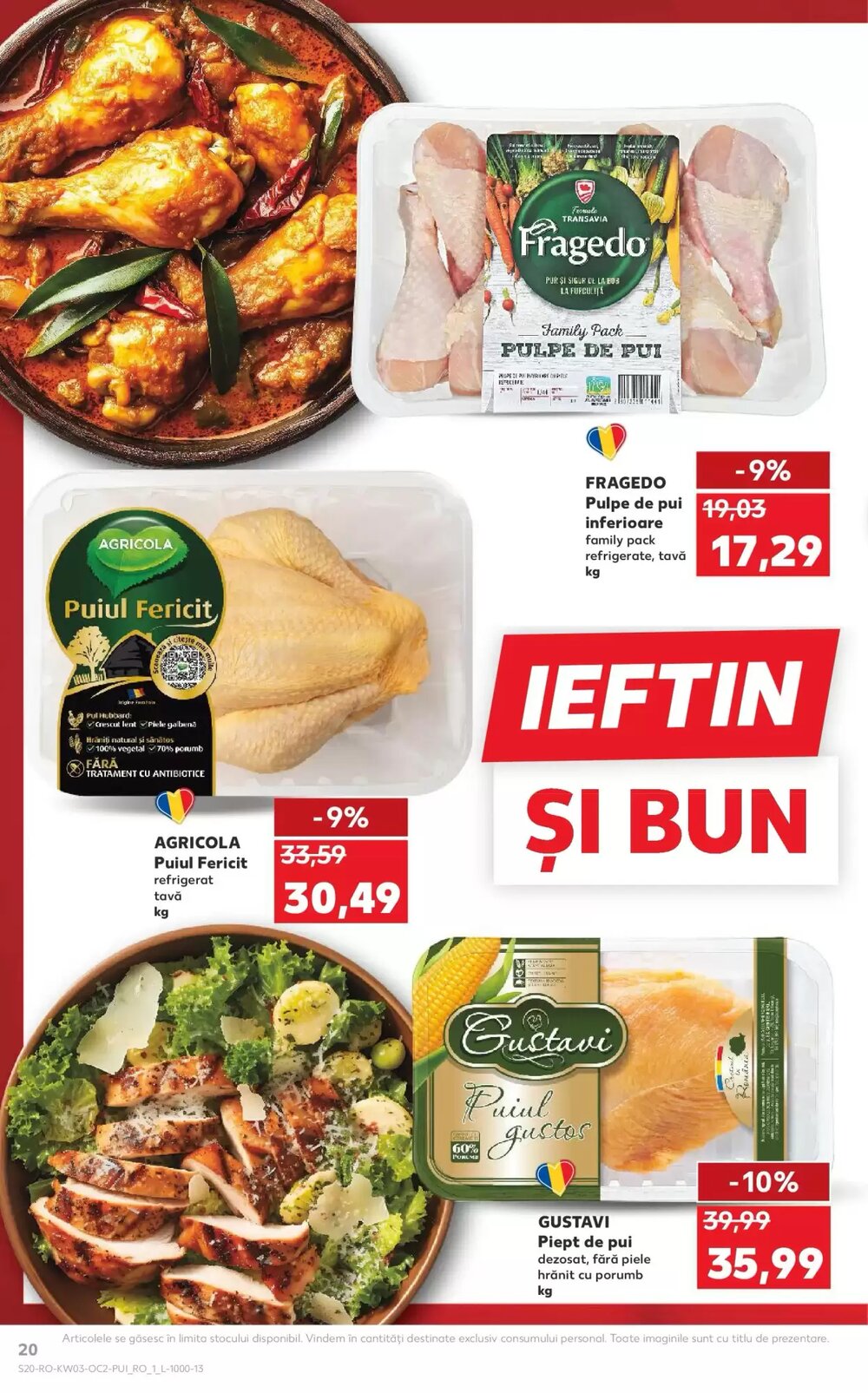 Catalogul cu oferte Kaufland valabil de la 14.01.2026 - Pagina 20.