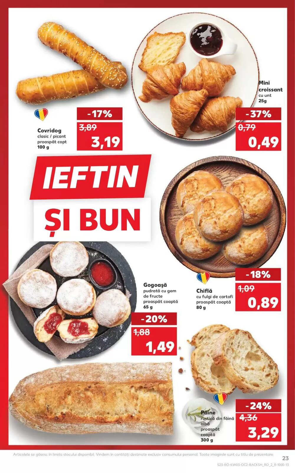 Catalogul cu oferte Kaufland valabil de la 14.01.2026 - Pagina 23.