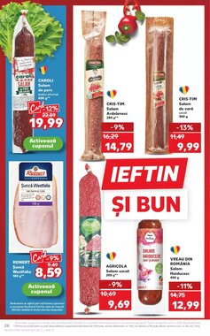 Catalogul cu oferte Kaufland valabil de la 14.01.2026 - Pagina 26.