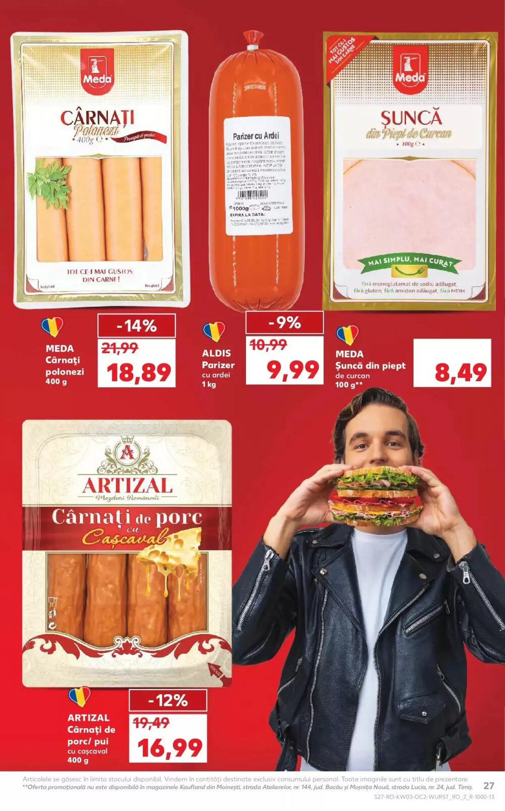 Catalogul cu oferte Kaufland valabil de la 14.01.2026 - Pagina 27.