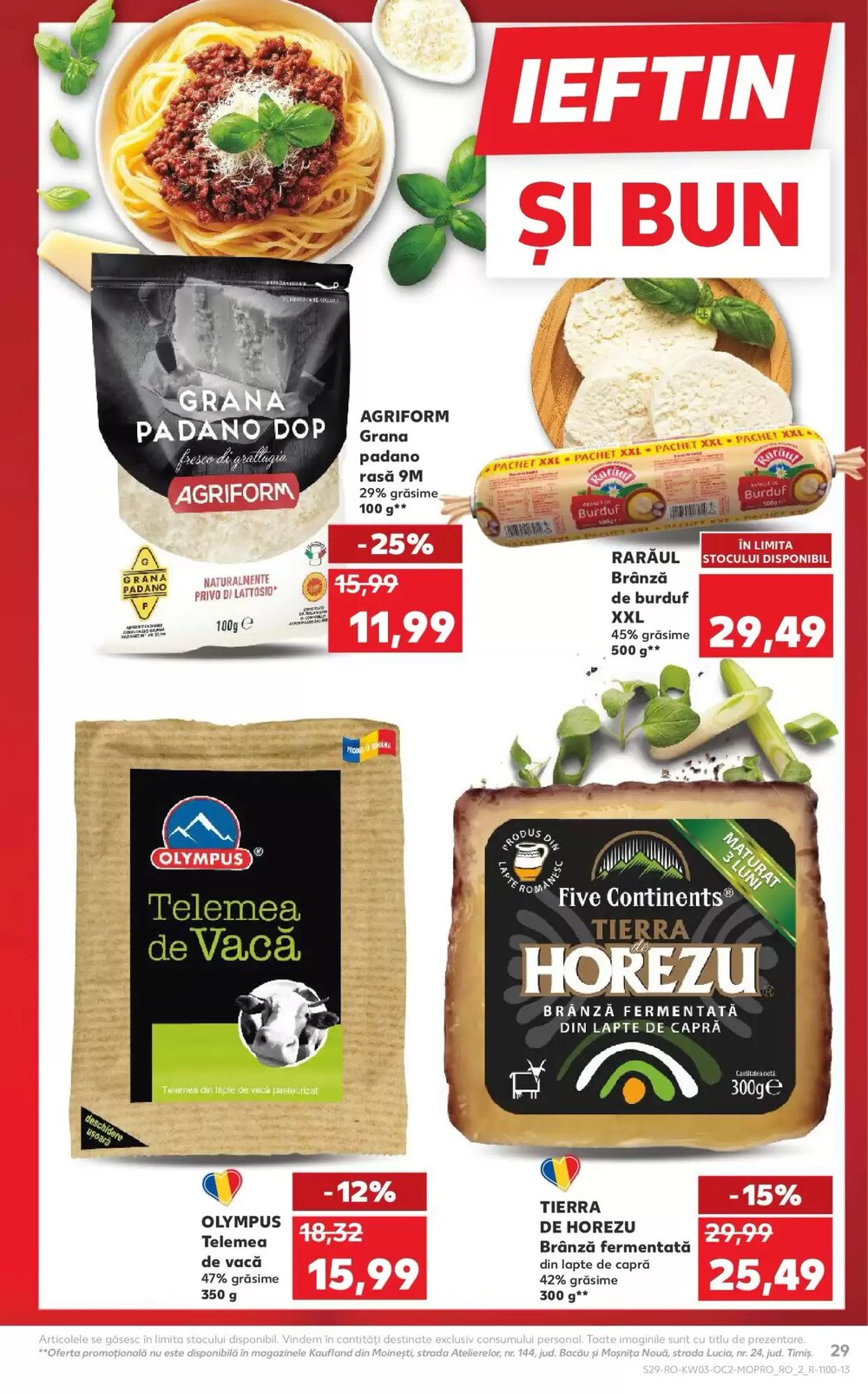 Catalogul cu oferte Kaufland valabil de la 14.01.2026 - Pagina 29.