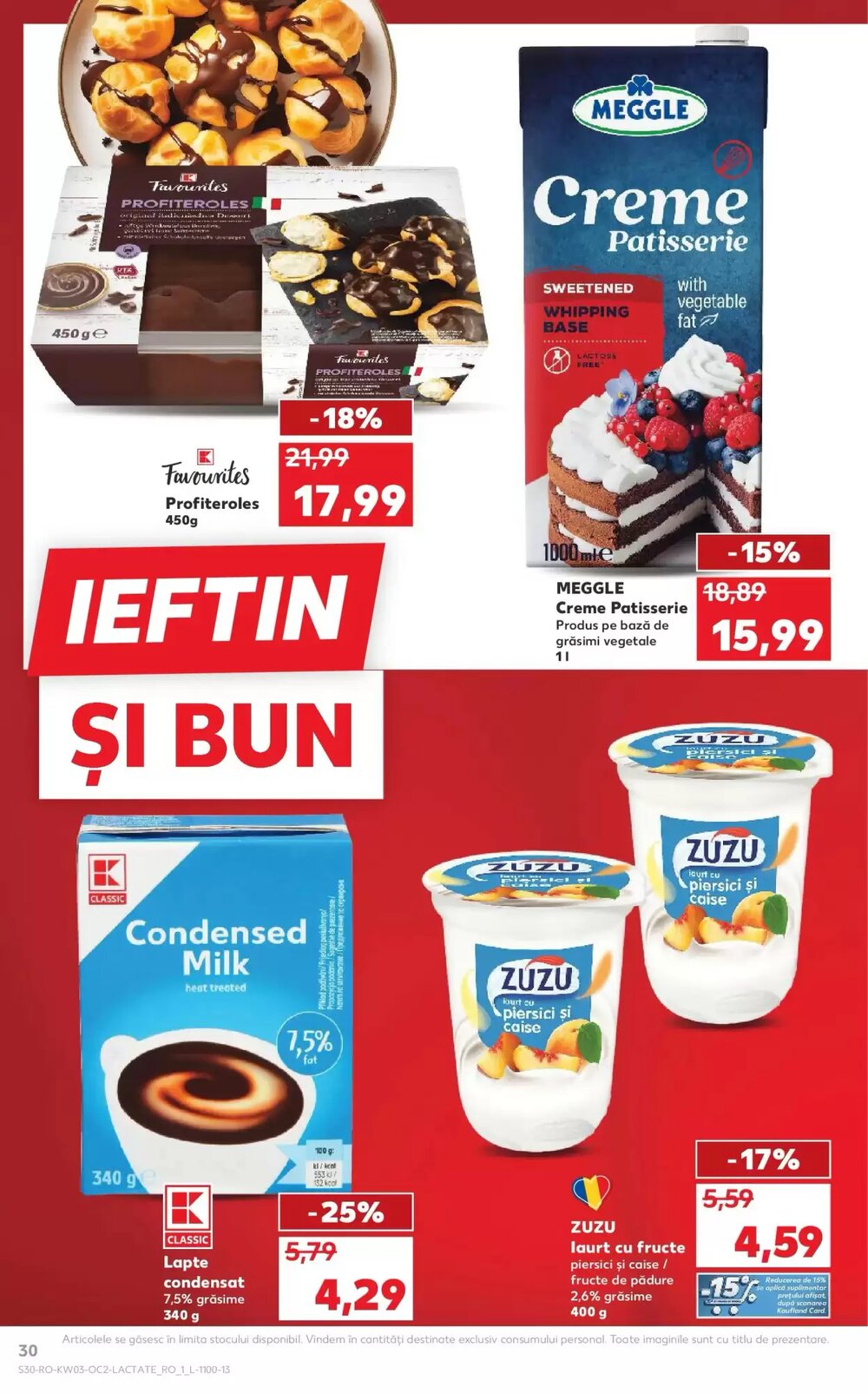 Catalogul cu oferte Kaufland valabil de la 14.01.2026 - Pagina 30.
