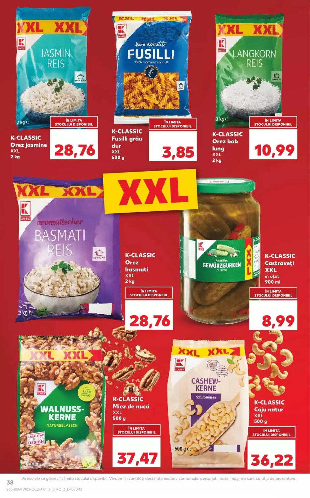 Catalogul cu oferte Kaufland valabil de la 14.01.2026 - Pagina 38.
