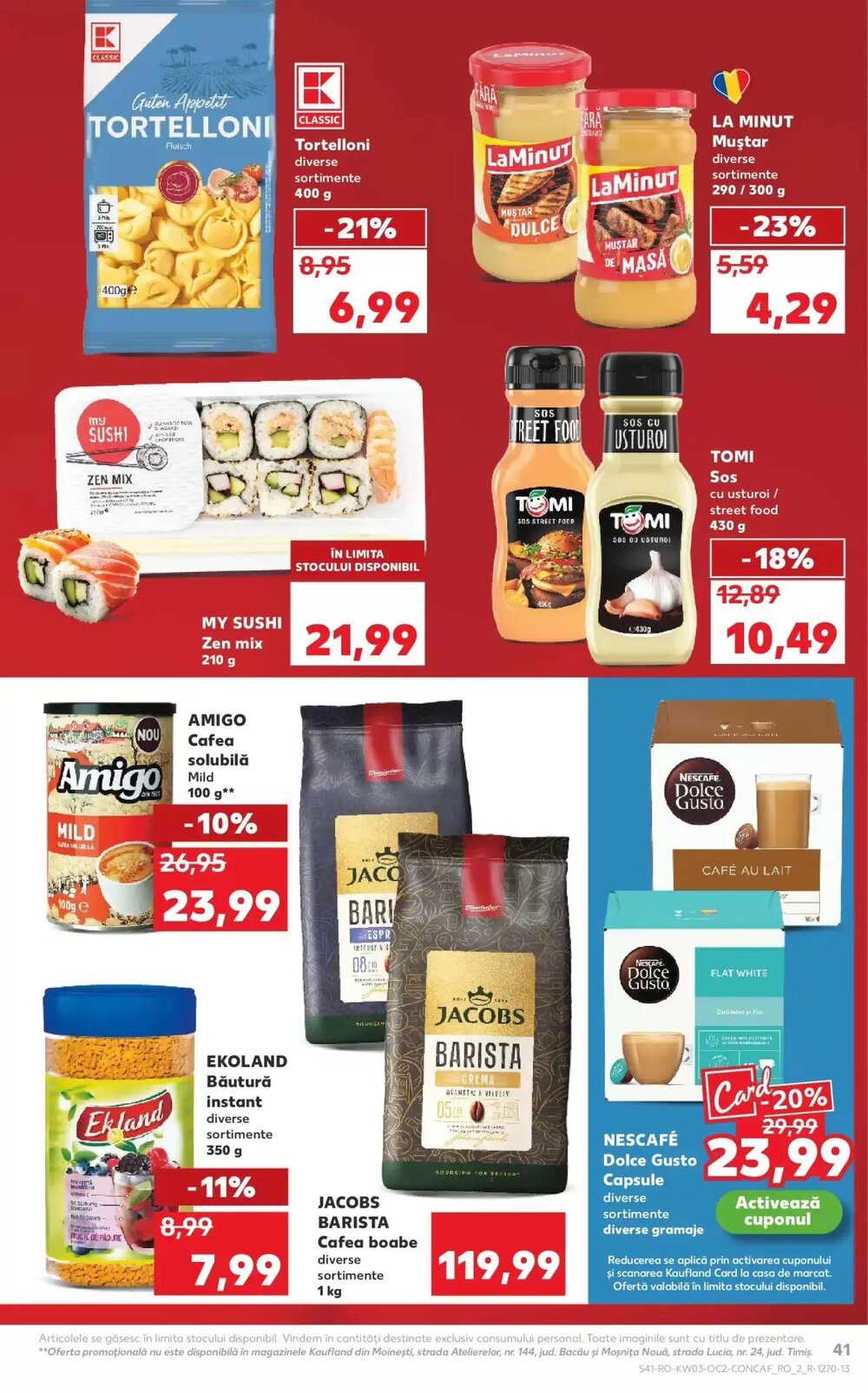 Catalogul cu oferte Kaufland valabil de la 14.01.2026 - Pagina 41.