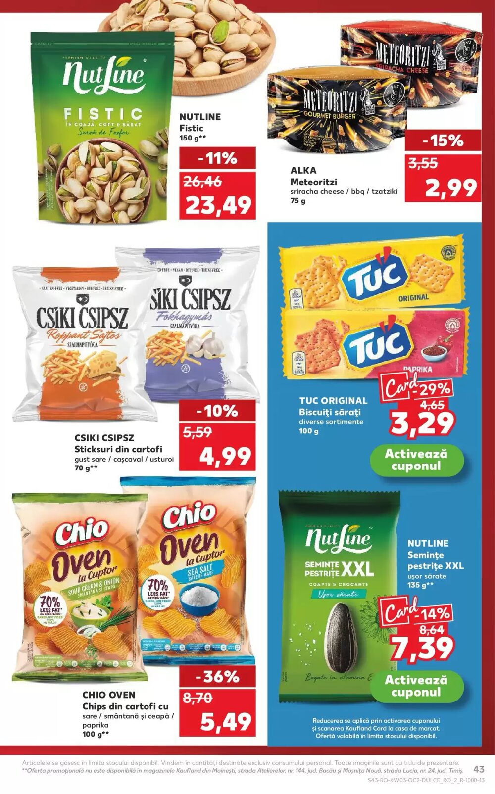 Catalogul cu oferte Kaufland valabil de la 14.01.2026 - Pagina 43.