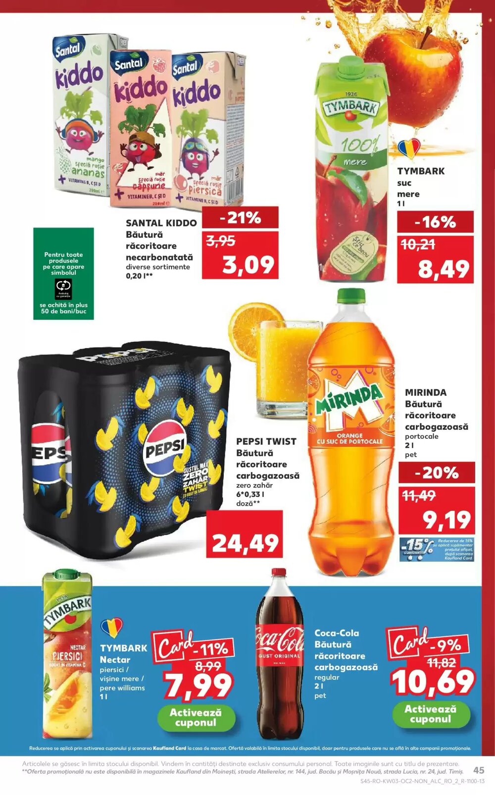 Catalogul cu oferte Kaufland valabil de la 14.01.2026 - Pagina 45.