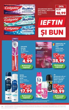 Catalogul cu oferte Kaufland valabil de la 14.01.2026 - Pagina 54.