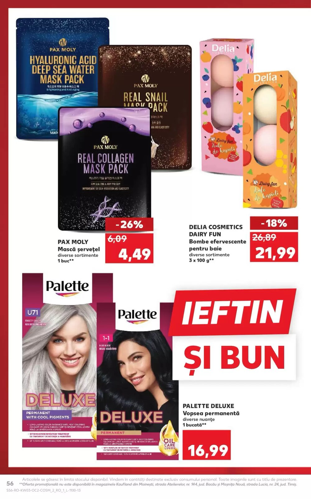 Catalogul cu oferte Kaufland valabil de la 14.01.2026 - Pagina 56.