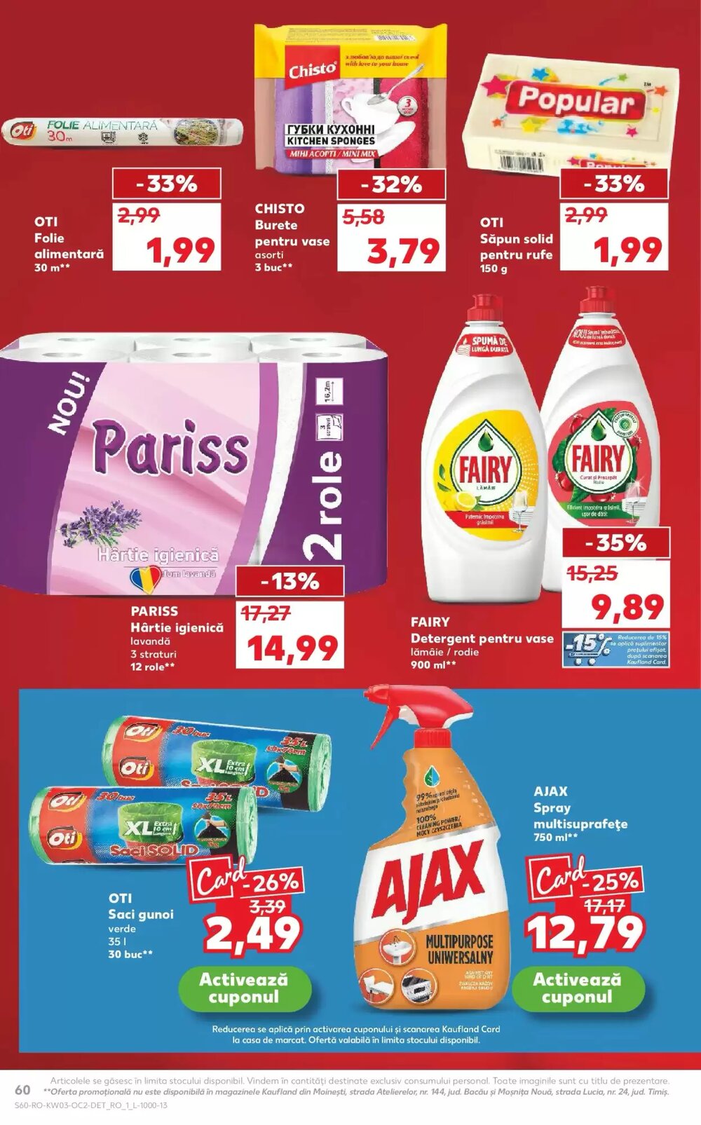Catalogul cu oferte Kaufland valabil de la 14.01.2026 - Pagina 60.
