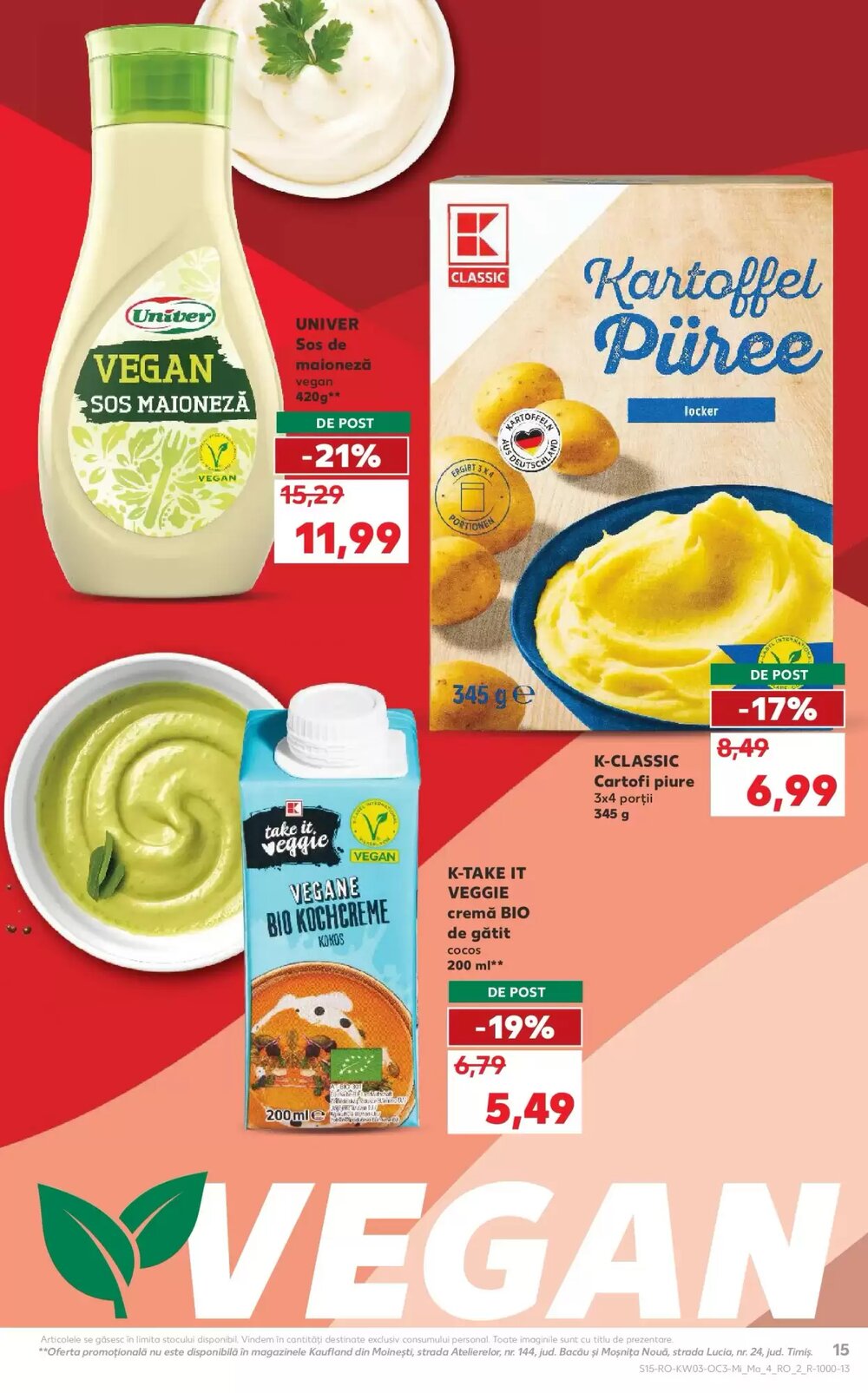 Catalogul cu oferte Kaufland valabil de la 14.01.2026 - Pagina 15.