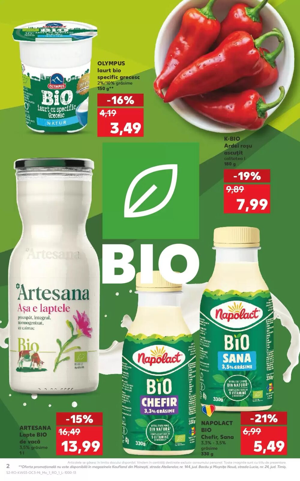 Catalogul cu oferte Kaufland valabil de la 14.01.2026 - Pagina 2.