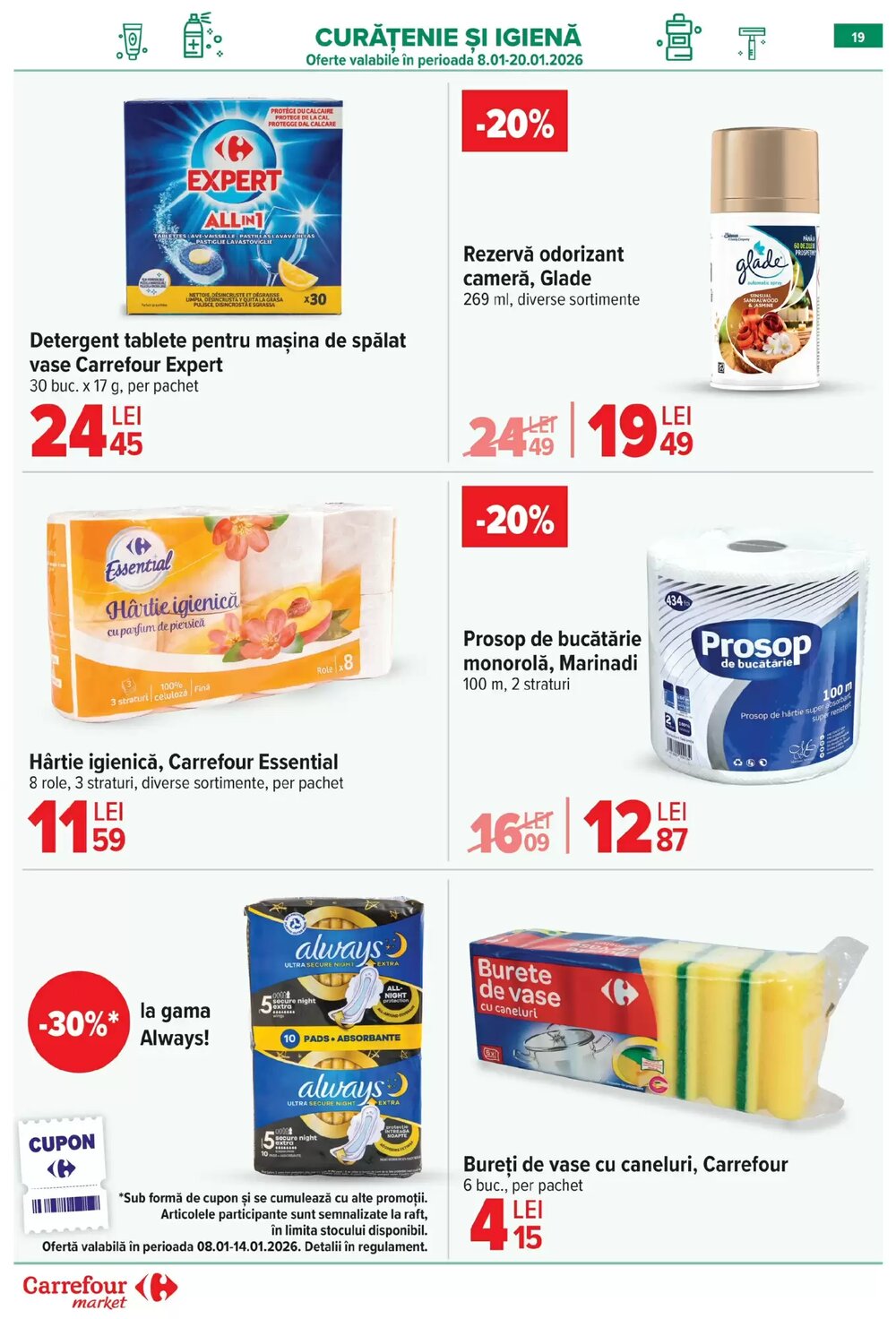 Catalogul cu oferte Carrefour Market valabil de la 14.01.2026 - Pagina 11.