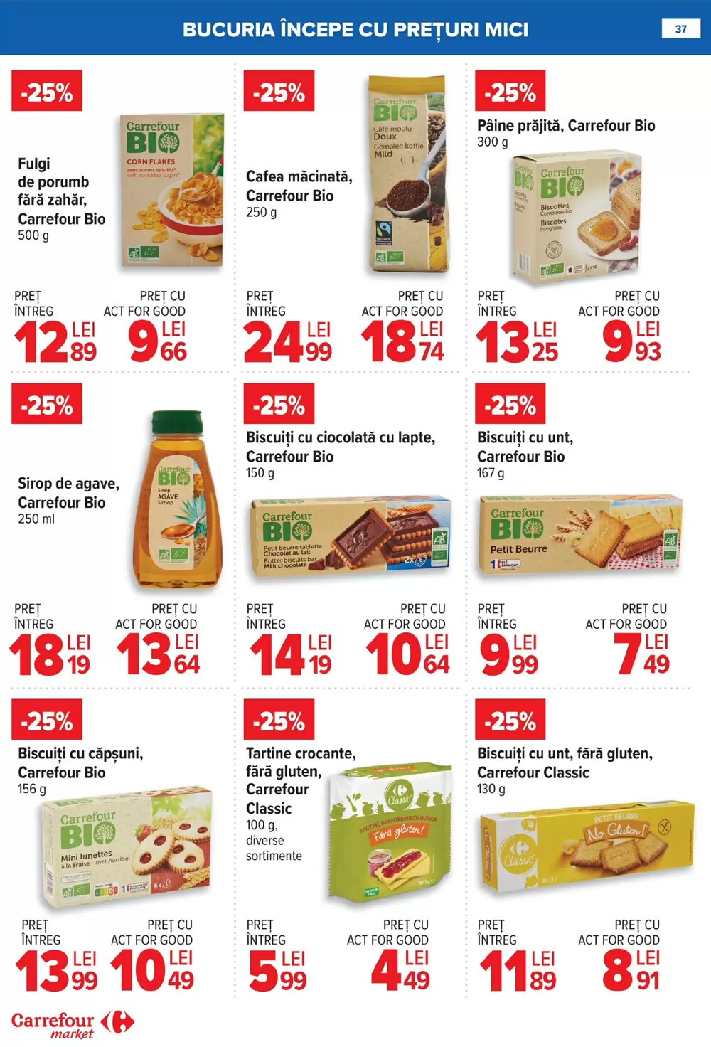 Catalogul cu oferte Carrefour Market valabil de la 14.01.2026 - Pagina 20.