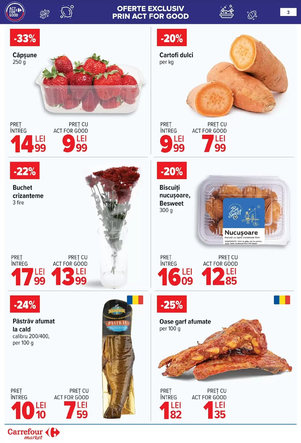 Catalogul cu oferte Carrefour Market valabil de la 14.01.2026 - Pagina 3.