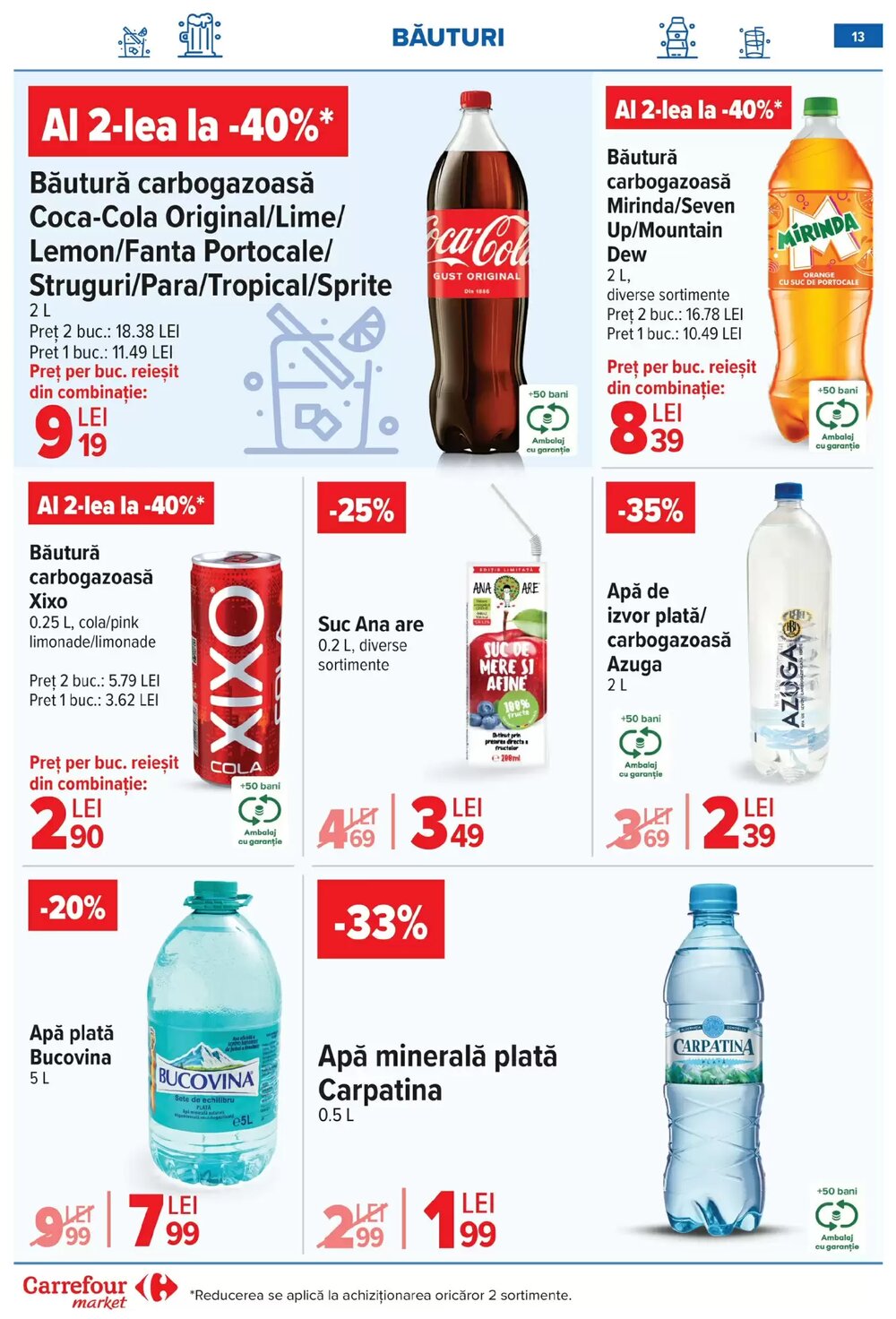 Catalogul cu oferte Carrefour Market valabil de la 14.01.2026 - Pagina 8.