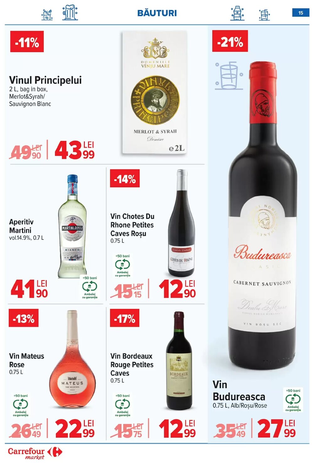Catalogul cu oferte Carrefour Market valabil de la 14.01.2026 - Pagina 9.