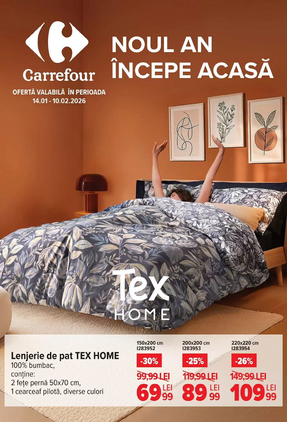 Catalogul cu oferte Carrefour valabil de la 14.01.2026 - Pagina 1.