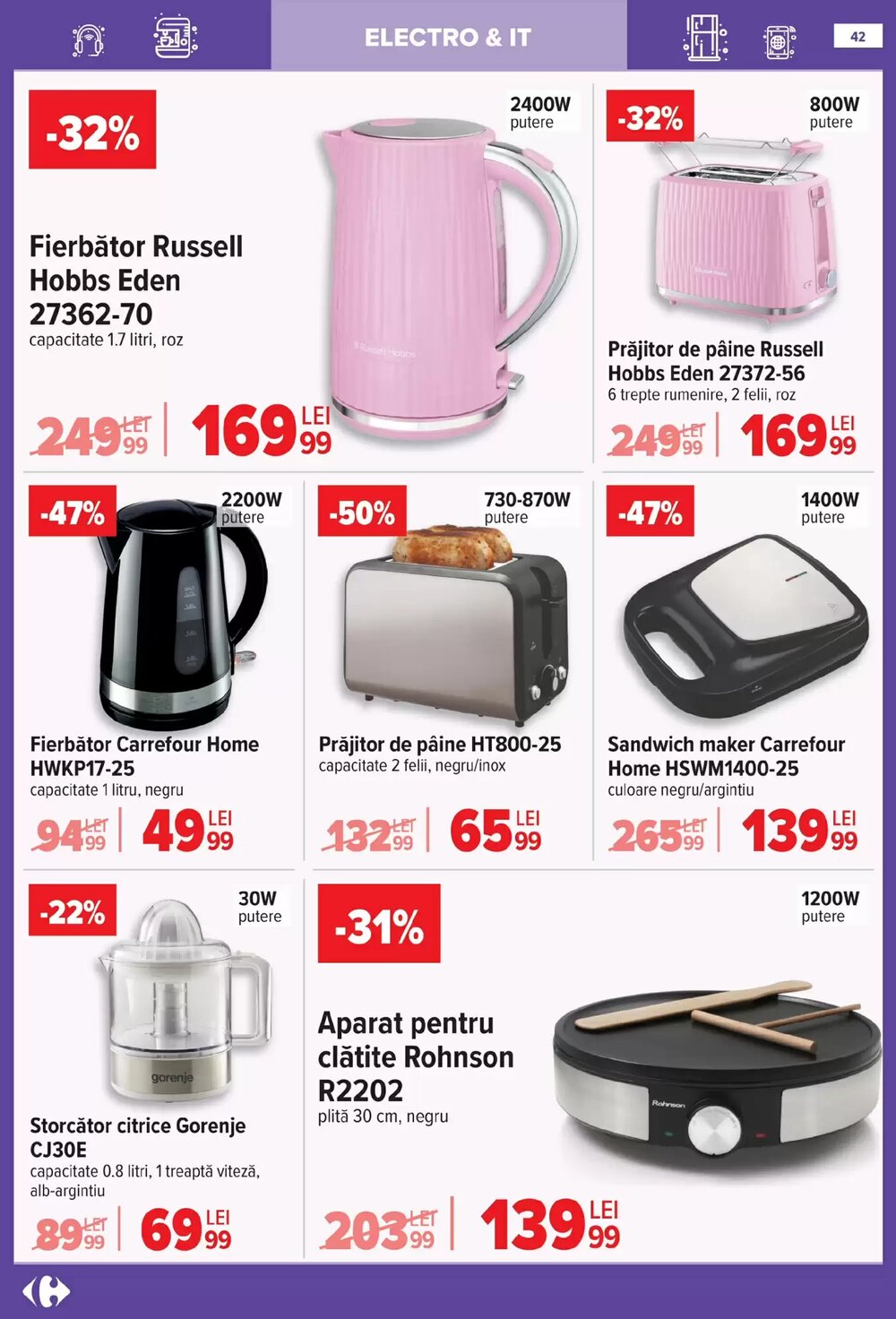 Catalogul cu oferte Carrefour valabil de la 14.01.2026 - Pagina 22.
