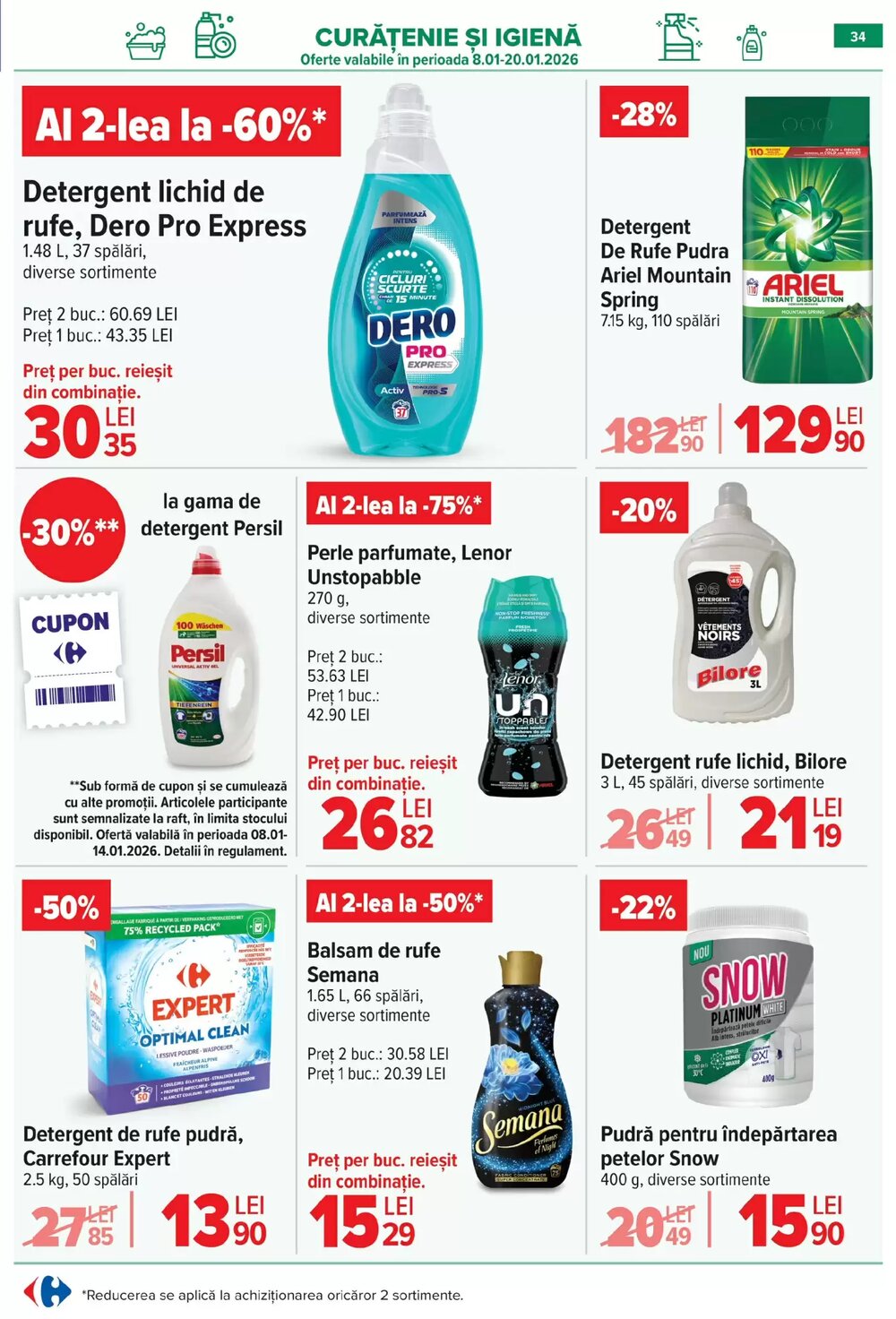 Catalogul cu oferte Carrefour valabil de la 14.01.2026 - Pagina 19.