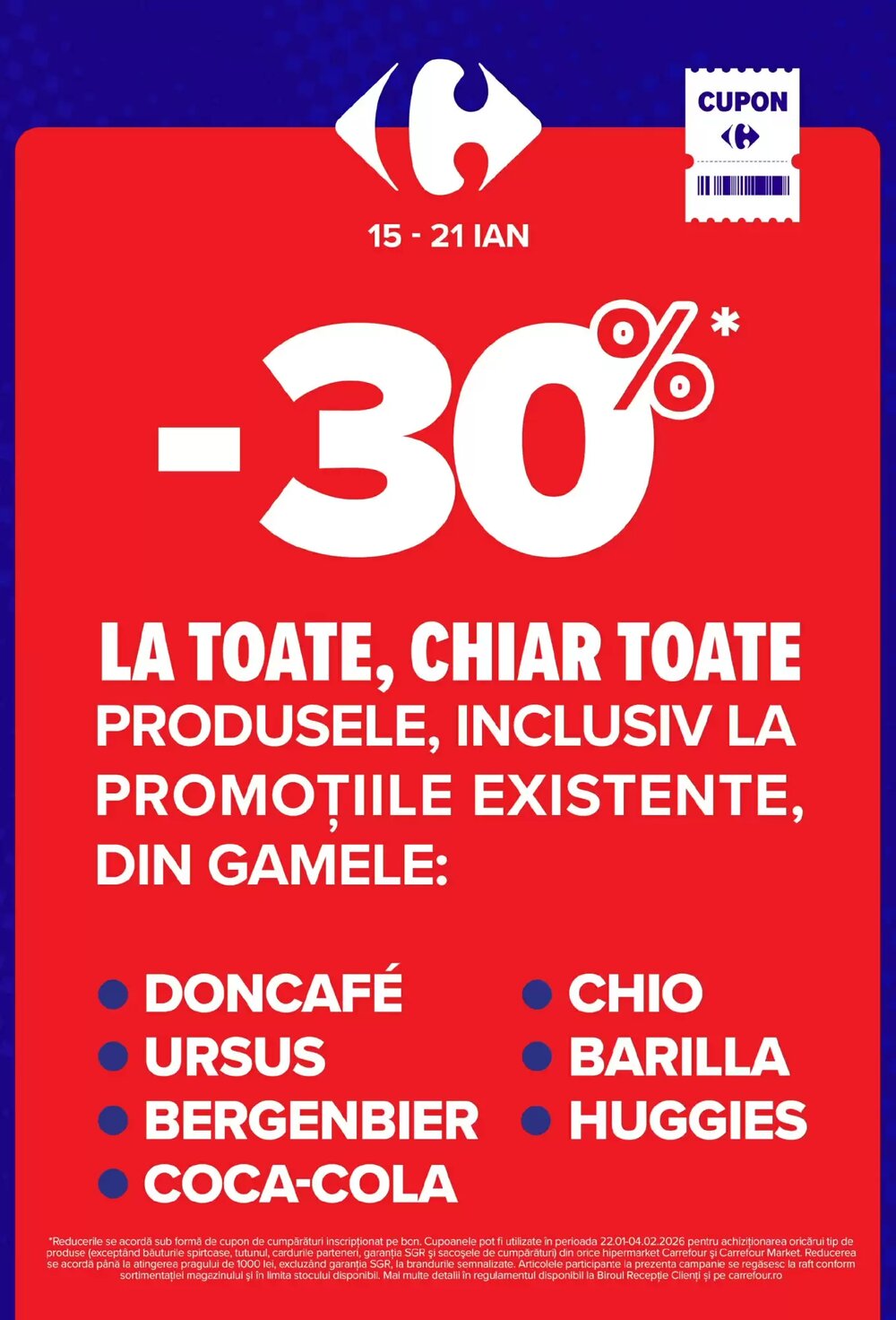 Catalogul cu oferte Carrefour valabil de la 14.01.2026 - Pagina 2.