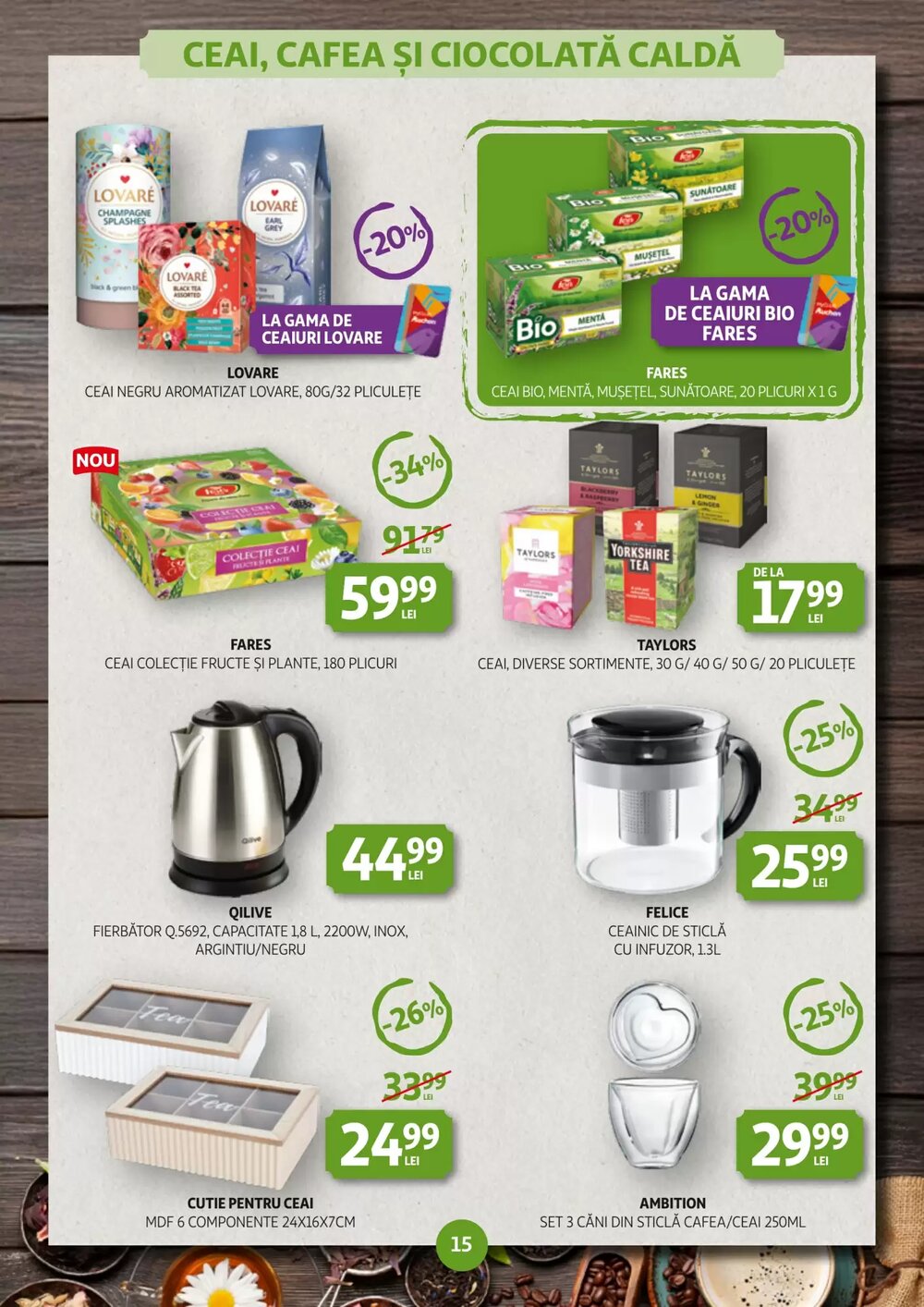 Catalogul cu oferte Auchan valabil de la 14.01.2026 - Pagina 15.