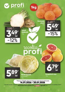 Catalogul cu oferte PROFI valabil de la 14.01.2026