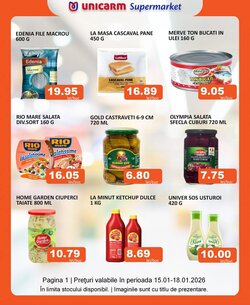 Catalogul cu oferte Unicarm valabil de la 15.01.2026