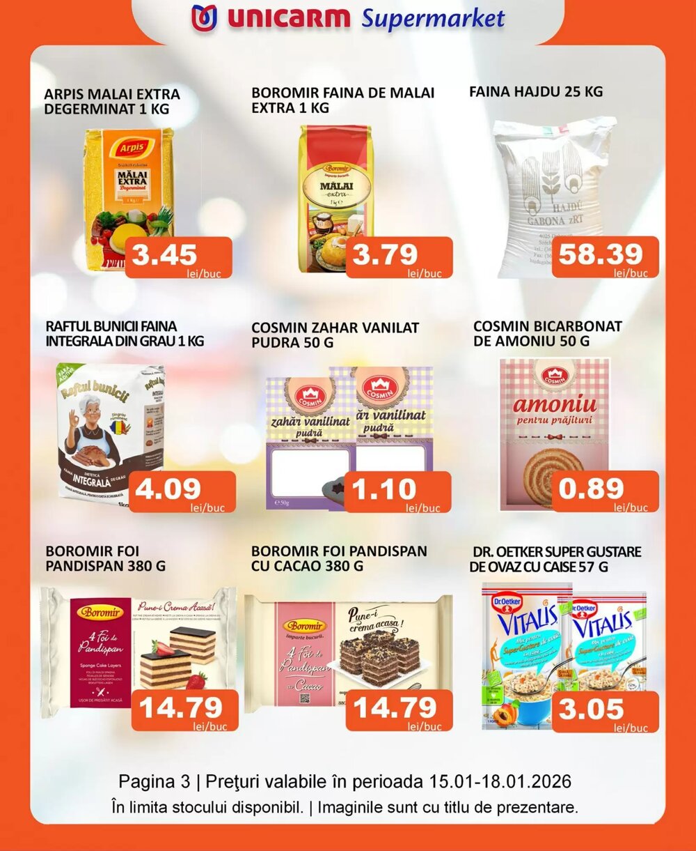 Catalogul cu oferte Unicarm valabil de la 15.01.2026 - Pagina 3.