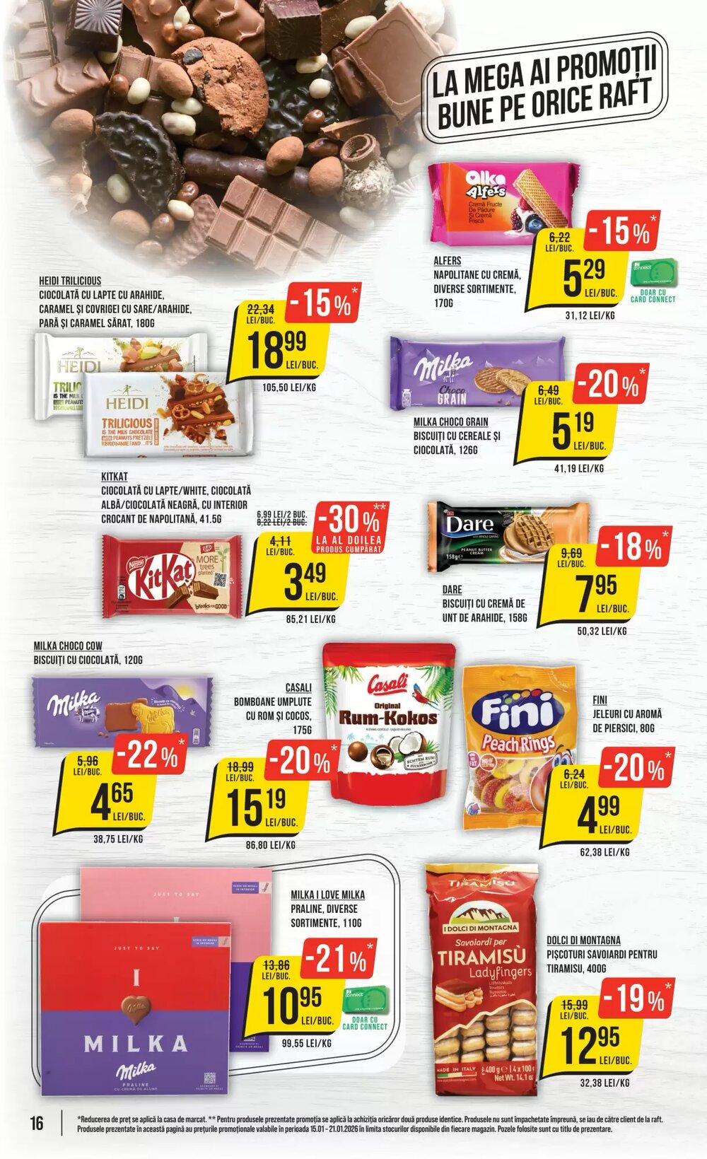 Catalogul cu oferte Mega Image valabil de la 15.01.2026 - Pagina 16.