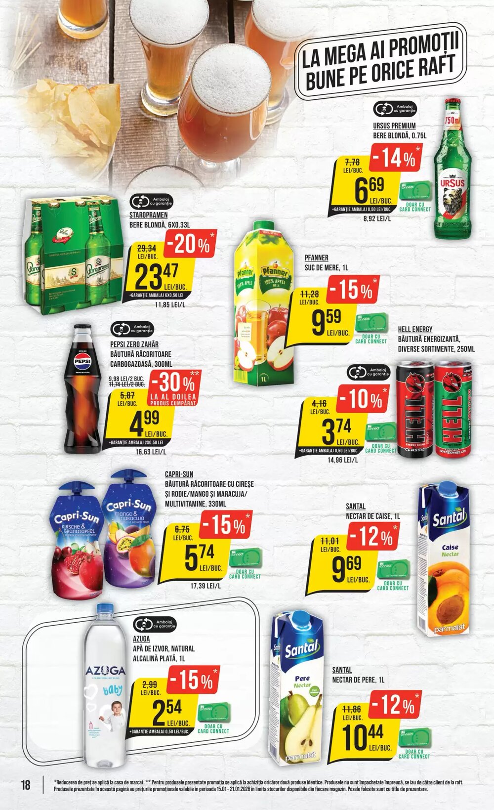 Catalogul cu oferte Mega Image valabil de la 15.01.2026 - Pagina 18.